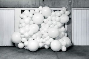 Bubble in Polistirene Polistirolo Poliart Installation