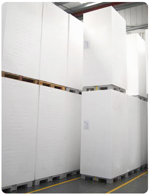I blocchi di polistirolo EPS varie dimensioni disponibili imballaggio Grade. 