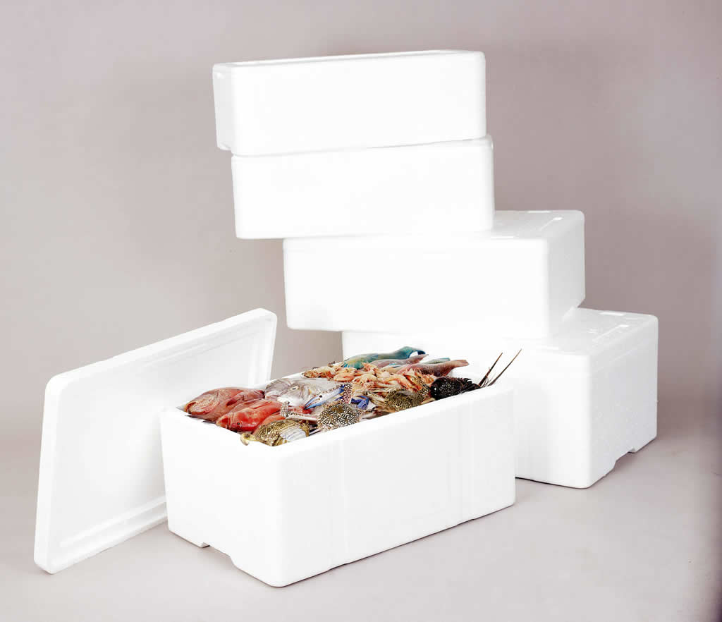 Cassa Ocean – scatola di polistirolo per uso alimentare