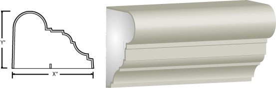 Cornice In Polistirolo Modello G33 - Foto 9